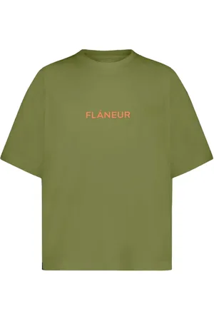 FLÂNEUR Logo-print T-shirt