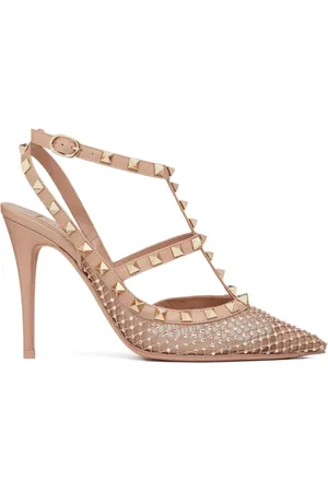 VALENTINO GARAVANI Escarpins Rockstud 100 mm à ornements en cristal
