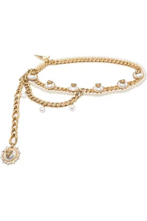 Roberto Cavalli Ceinture à ornements de perles