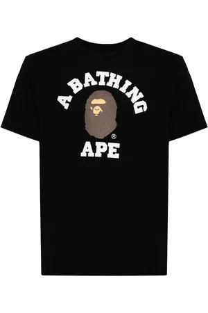A Bathing Ape T-shirt College en coton à logo imprimé