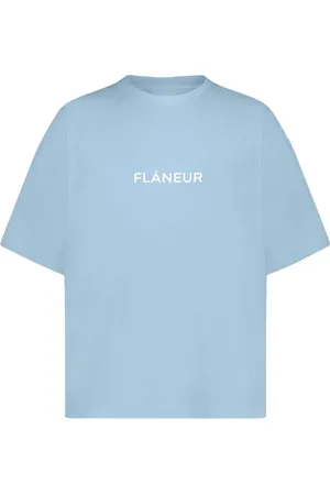 FLÂNEUR Logo-print T-shirt
