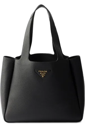 Prada Sac cabas médium en cuir
