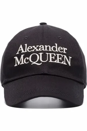 Alexander McQueen Casquette à logo brodé
