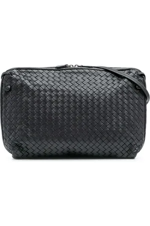 Bottega Veneta Grand sac à bandoulière en cuir Nappa Intrecciato Nodini (2010)