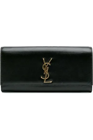 Saint Laurent Pochette Grain de Poudre Monogram Cassandre (2014)