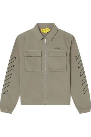 OFF-WHITE Veste à rayures Diag