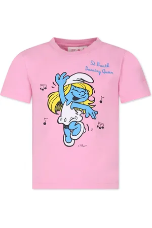 MC2 SAINT BARTH T-shirt à imprimé Smurfette