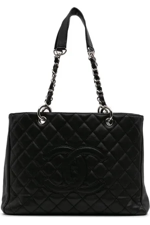 CHANEL Grand sac porté épaule Shopping (2006-2008)