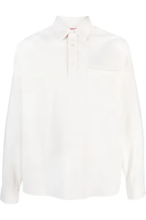 Orlebar Brown Chemise en coton à manches longues