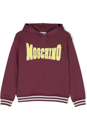 Moschino Hoodie en coton à logo Varsity