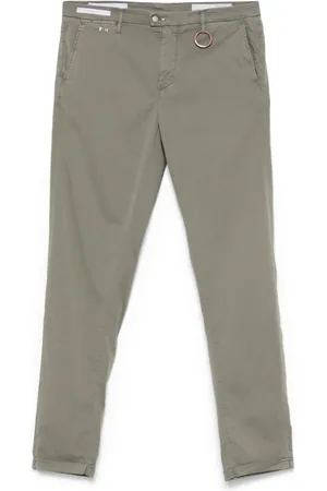 sartoria tramarossa Pantalon à patch logo
