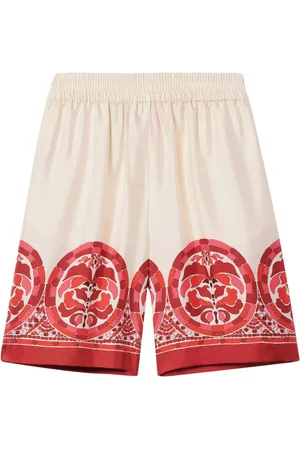 La DoubleJ Short palazzo en soie