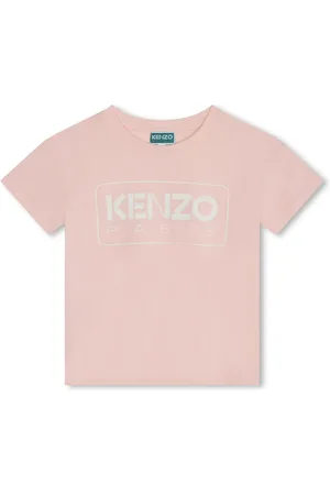 Kenzo T-shirt en coton biologique à logo imprimé