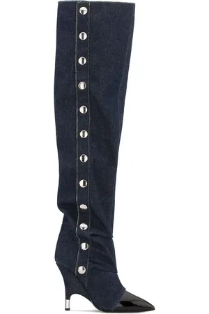 Giuseppe Zanotti Bottes Harper en jean