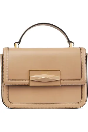 Jimmy Choo Sac en cuir Diamond à anse sur le dessus