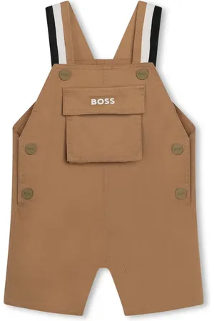 HUGO BOSS Salopette à logo brodé