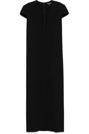 Giorgio Armani Robe mi-longue à coutures Milano
