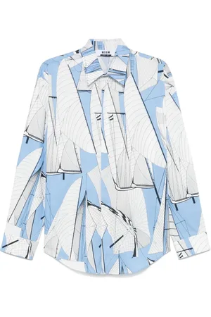 Msgm Chemise Sail Race