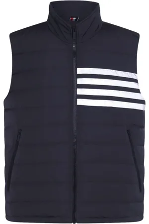 Thom Browne Gilet matelassé à détail 4 bandes