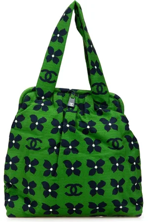 CHANEL Sac à main Floral Frame CC (2002-2003)