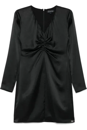 Armani Exchange Robe courte à fini satiné