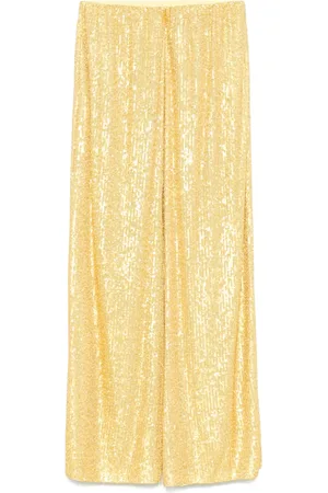 Norma Kamali Pantalon brodé de sequins