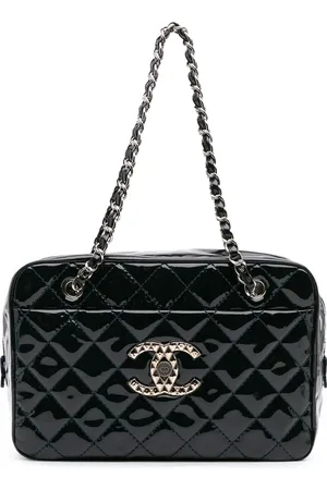 CHANEL Grand sac porté épaule matelassé (2009-2010)