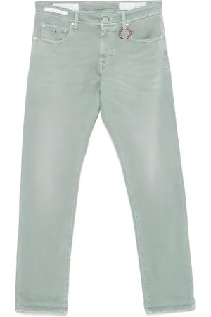 sartoria tramarossa Pantalon à patch logo