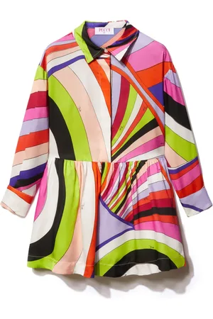 PUCCI Junior Robe à imprimé Iride