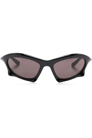 Balenciaga Lunettes de soleil Bat Rectangle
