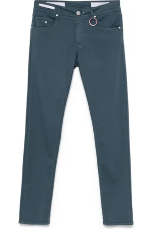sartoria tramarossa Pantalon à patch logo