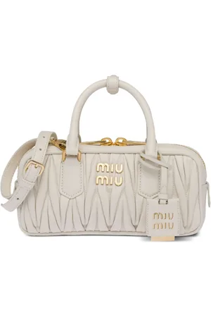 Miu Miu Sac matelassé Arcadie en cuir nappa