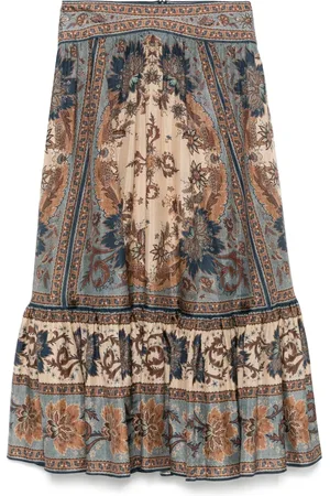 ZIMMERMANN Ascension midi skirt