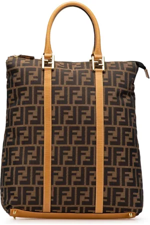 Fendi Sac en toile Zucca 20e siècle