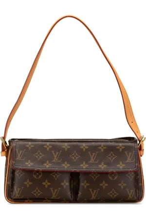 LOUIS VUITTON Sac porté épaule Monogram Viva Cite MM (2000-2025)