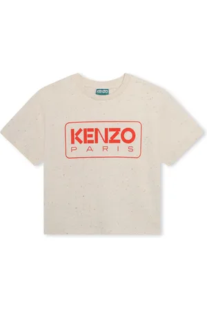 Kenzo T-shirt en coton mélangé à logo