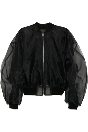 We11 Done Veste bomber torsadé
