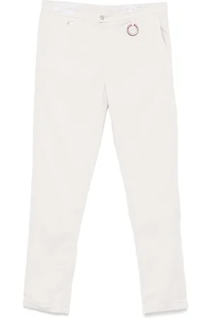 sartoria tramarossa Pantalon à patch logo