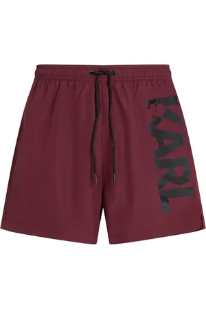 Karl Lagerfeld Short de bain à logo imprimé