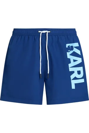 Karl Lagerfeld Short de bain à logo imprimé