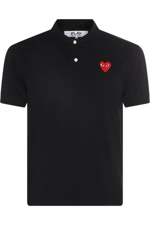Comme des Garçons Polo à patch cœur signature