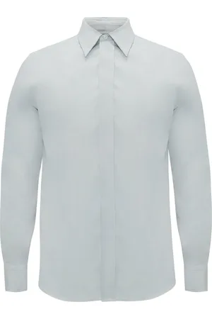 Alexander McQueen Chemise à boutonnière dissimulée