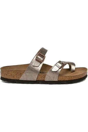 Birkenstock Sandales à double boucle métallique Mayari
