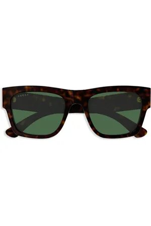 Gucci Lunettes de soleil à monture carrée