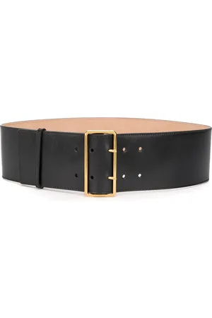 Alexander McQueen Ceinture à boucle structurée
