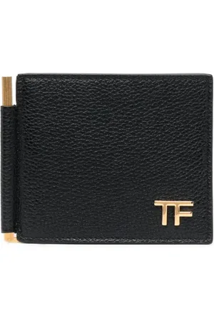 Tom Ford Portefeuille en cuir à pince à billet
