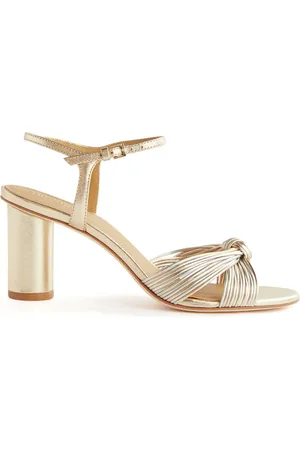 Reformation Sandales Petra en cuir