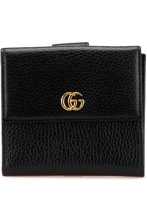 Gucci Petit portefeuille en cuir à motif GG Marmont (2016-2024)