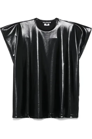 JUNYA WATANABE T-shirt à effet métallisé