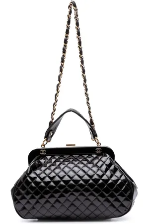 CHANEL Petit sac à main Mademoiselle Frame Top Handle Bag (2008-2009)
